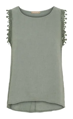 Discount Top - Holly - Military T-shirts & Toppe