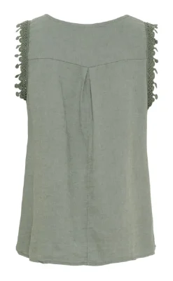 Discount Top - Holly - Military T-shirts & Toppe