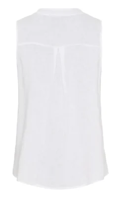 Hot Top - Malene - Optical White T-shirts & Toppe
