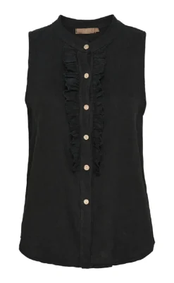 Online Top - Malene - Black T-shirts & Toppe