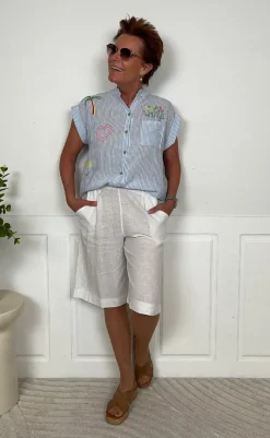 Online Top - Nikita - Celeste T-shirts & Toppe