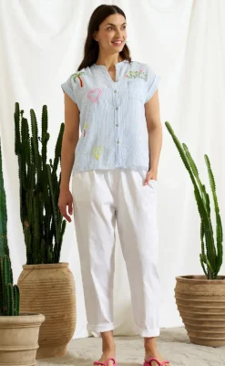 Online Top - Nikita - Celeste T-shirts & Toppe