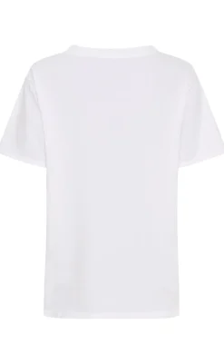 New T-shirt - Inge - White Peach T-shirts & Toppe