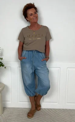 Best T-shirt - Jeanette - Sand T-shirts & Toppe