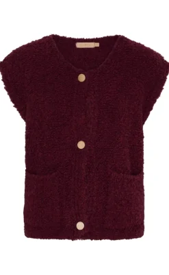 Outlet Vest - Aura - Wine Veste