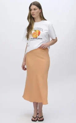 Best Nederdel - Gebry - Cadmium Orange Nederdele