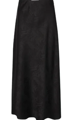 Hot Nederdel - Gebry Satin - Black Nederdele