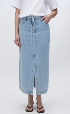 New Nederdel - maisie - Light Blue Nederdele