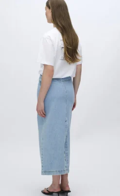 New Nederdel - maisie - Light Blue Nederdele