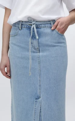 New Nederdel - maisie - Light Blue Nederdele