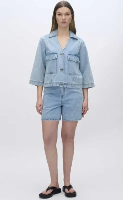 Discount Skjorte - Amarie - Light Blue Skjorter