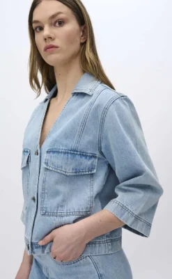 Discount Skjorte - Amarie - Light Blue Skjorter