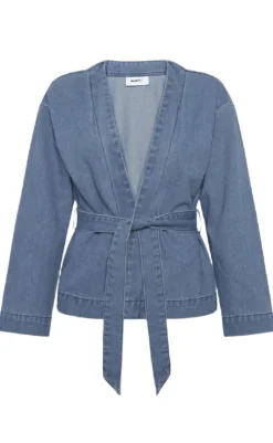 Skjorte - Nila - Medium Blue Skjorter