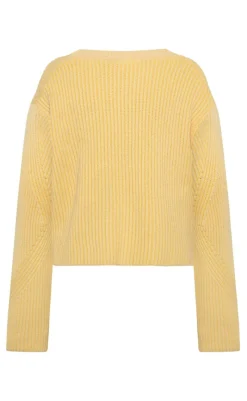 Best Striktrøje - Colina Jumper - Pastel Yellow Striktrøjer & Sweat