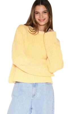 Best Striktrøje - Colina Jumper - Pastel Yellow Striktrøjer & Sweat