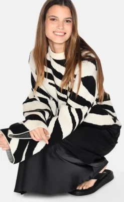 Discount Striktrøje - Dania - Black Striktrøjer & Sweat