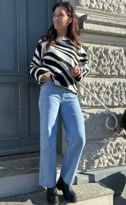 Discount Striktrøje - Dania - Black Striktrøjer & Sweat