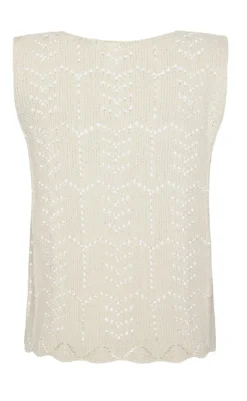 New Vest - Daphne - Ivory Veste