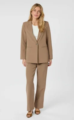 Discount Blazer - Avery Suit - Dusty Brown Blazere & Indejakker