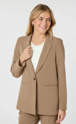 Discount Blazer - Avery Suit - Dusty Brown Blazere & Indejakker