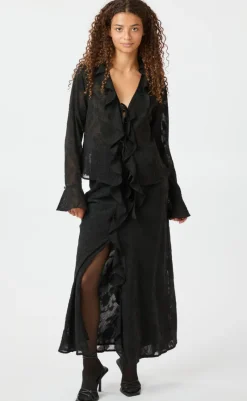 New Bluse  - Anika - Black Bluser