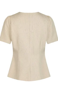 Hot Bluse - Jules - Sand Bluser