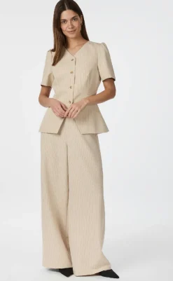 Hot Bluse - Jules - Sand Bluser