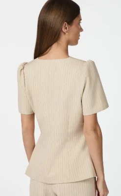 Hot Bluse - Jules - Sand Bluser