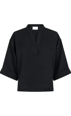 Online Bluse  - Luma - Black Bluser