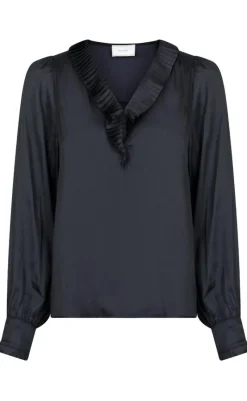 Outlet Bluse - Pellini - Black Bluser