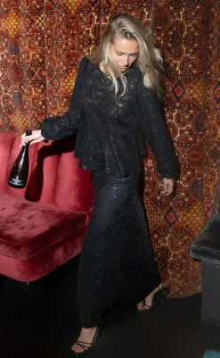 Sale Bluse - Rizzo Sequins - Black Bluser