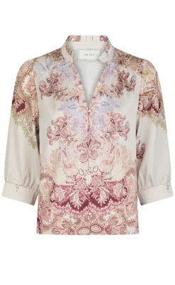 Discount Bluse - Roselle Artist - Ivory Bluser