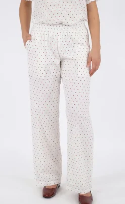 Clearance Bukser - Astra Heart - White Bukser & Jeans