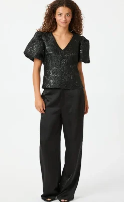 Best Bukser - Emmett Heavy Sateen - Black Bukser & Jeans