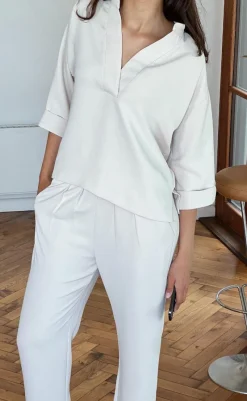 Best Bukser - Lotan - Creme Bukser & Jeans