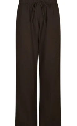 Sale Bukser - Sonar Linen - Dark Brown Bukser & Jeans