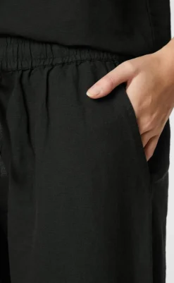 Best Bukser - Sonar Linen - Black Bukser & Jeans
