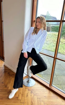 Best Bukser - Sonar Linen - Black Bukser & Jeans