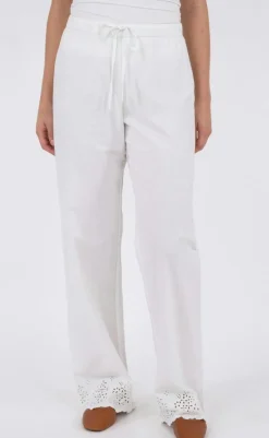 Online Bukser - William - White Bukser & Jeans