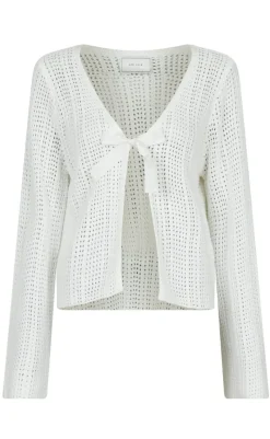 New Cardigan - Bates - White Cardigans