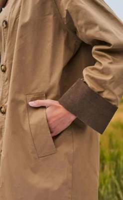 Discount Frakke - Anneli - Khaki Jakker & Frakker|Alt Overtøj