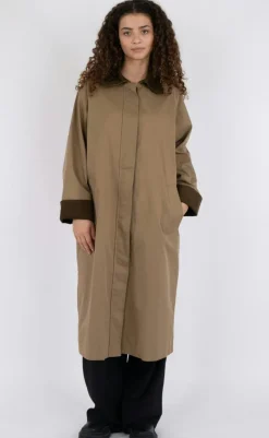 Discount Frakke - Anneli - Khaki Jakker & Frakker|Alt Overtøj