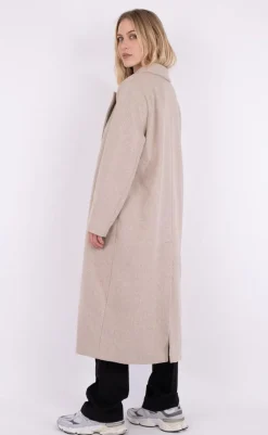 Discount Frakke - Williams - Beige Melange Jakker & Frakker|Alt Overtøj