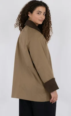 Outlet Jakke - Anastacia - Khaki Jakker & Frakker|Alt Overtøj