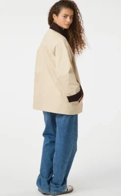 Online Jakke - Anastacia Cord - Ivory Jakker & Frakker|Alt Overtøj