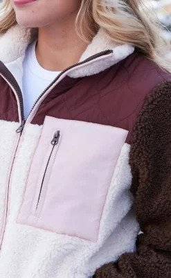 Sale Jakke - Eagle Teddy - Burgundy Jakker & Frakker|Alt Overtøj