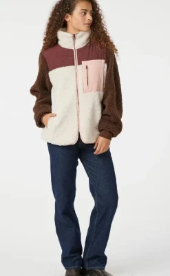 Sale Jakke - Eagle Teddy - Burgundy Jakker & Frakker|Alt Overtøj