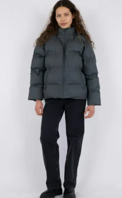 Hot Jakke - Fox Puffer - Smoke Green Jakker & Frakker|Alt Overtøj