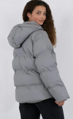 Jakke - Fox Puffer - Light Grey Jakker & Frakker|Alt Overtøj