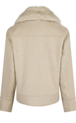 Online Jakke - Pitti Wool - Sand Jakker & Frakker|Alt Overtøj